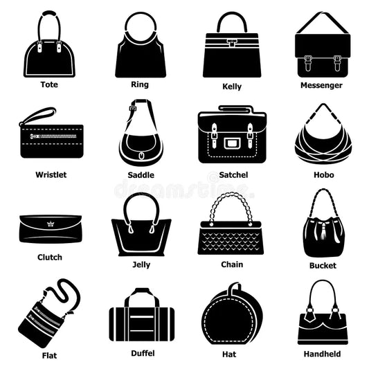 types of different handbags for women in UAE