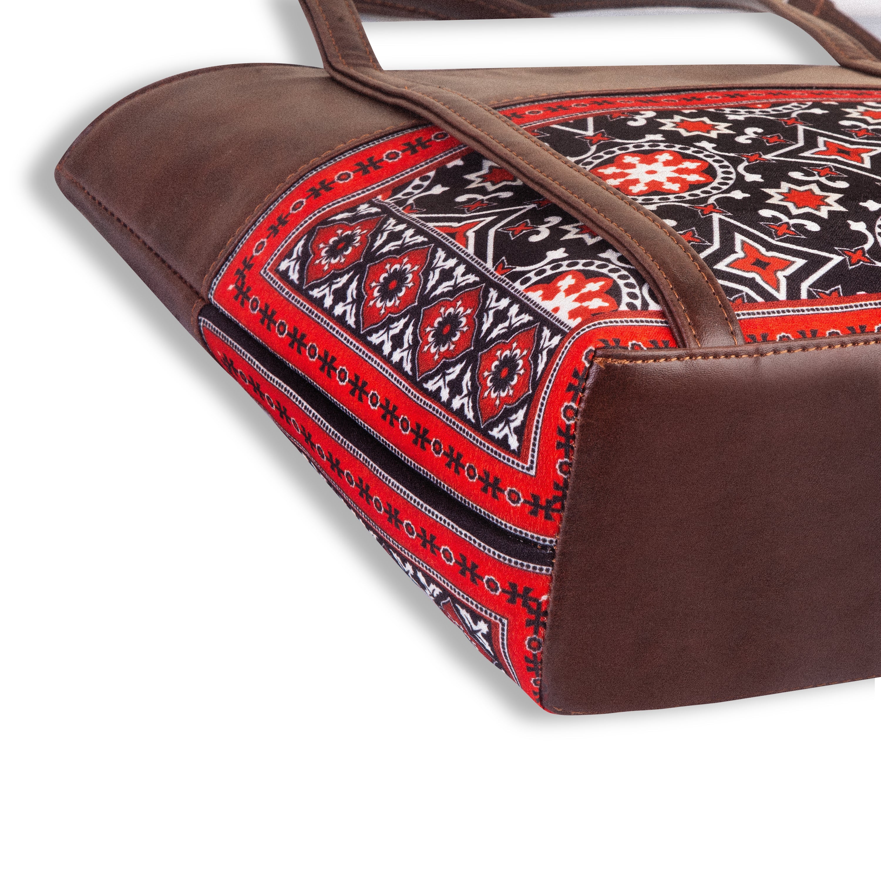 Ajrak Art shoulder Tote Bag