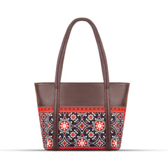 Ajrak Art shoulder Tote Bag