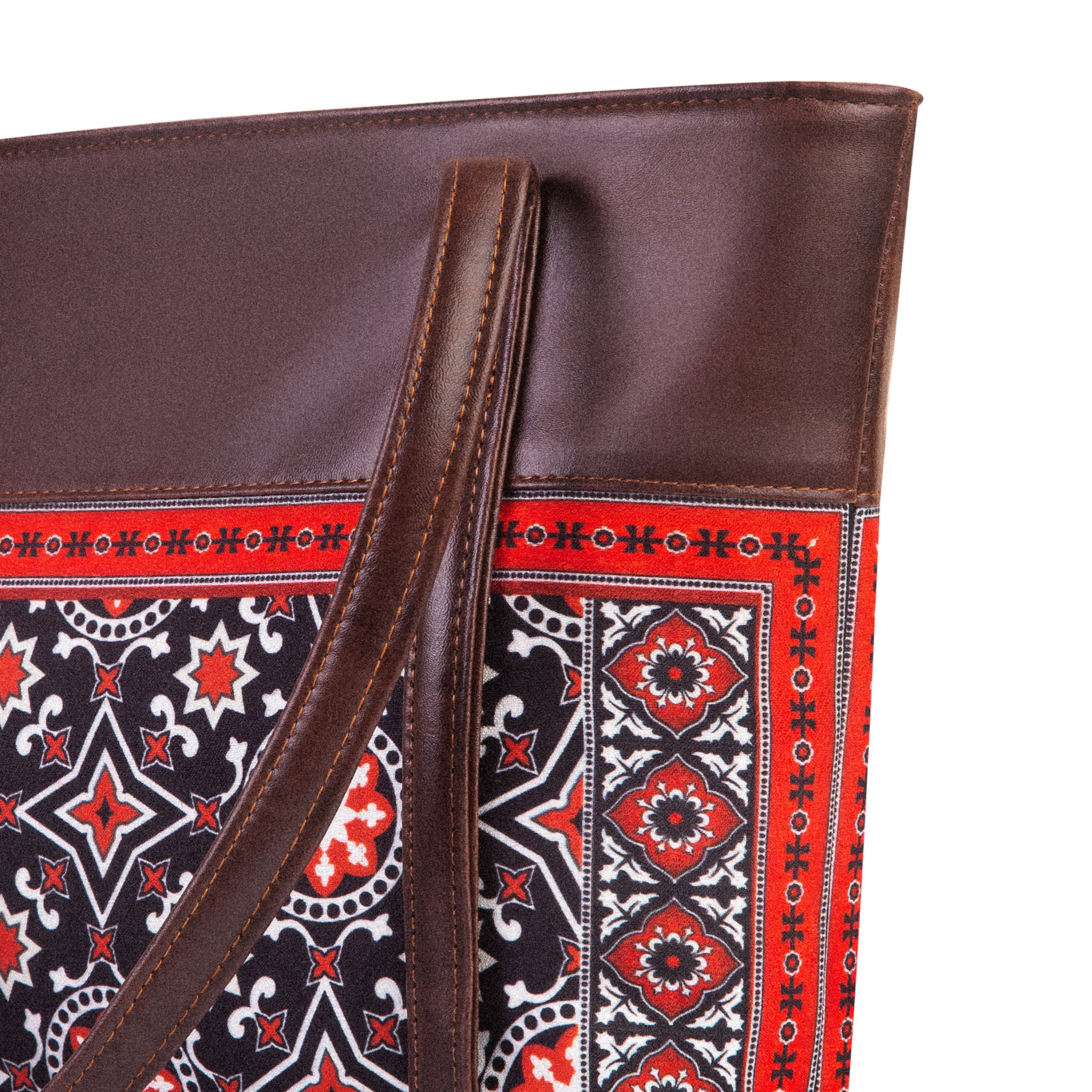 Ajrak Art shoulder Tote Bag