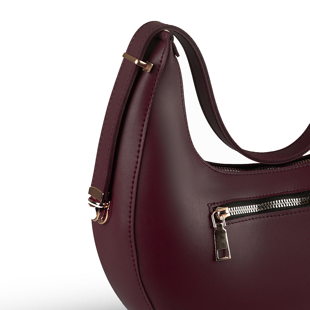 Alice Maroon Shoulder Bag