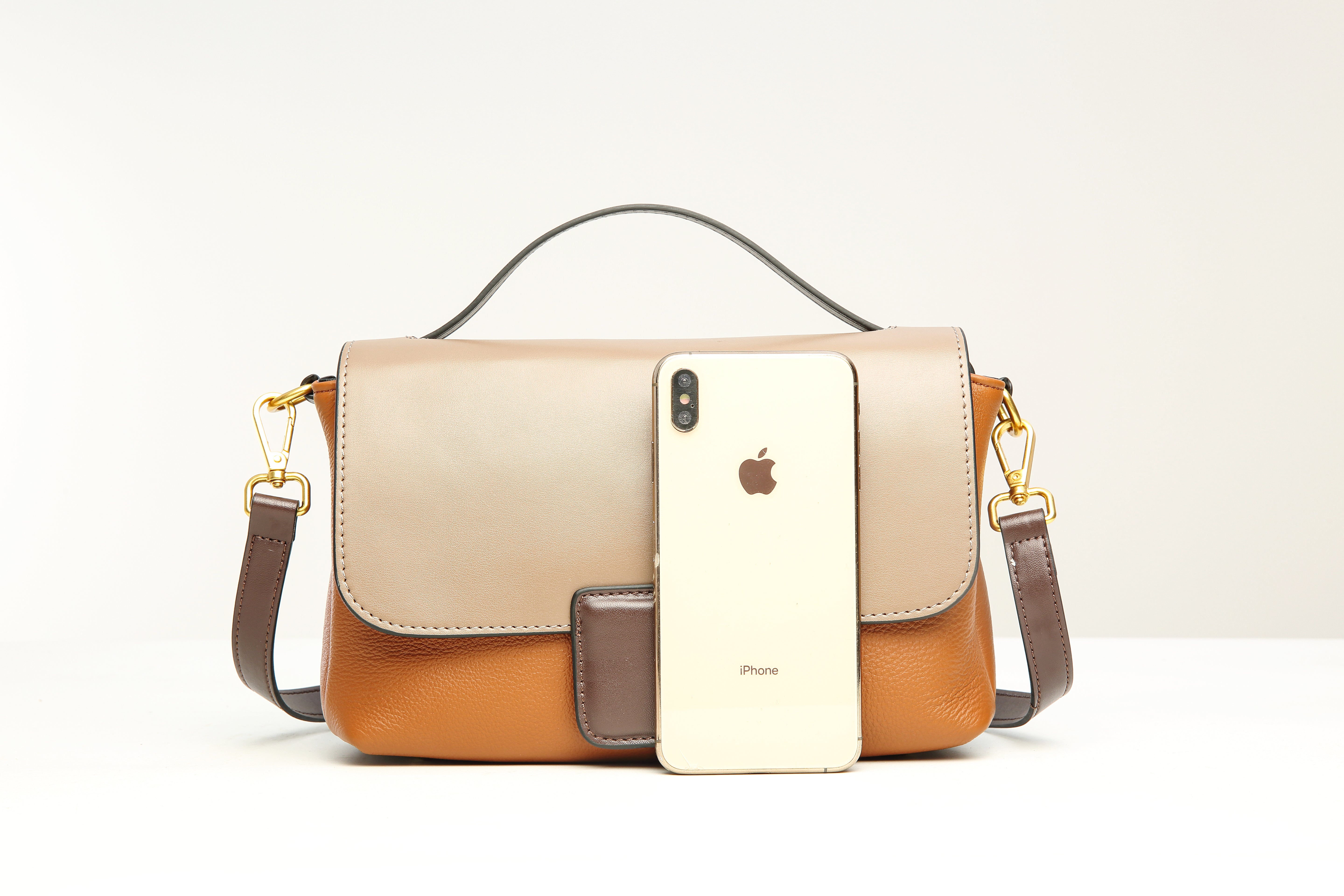 Aurora Genuine Leather Crossbody bag