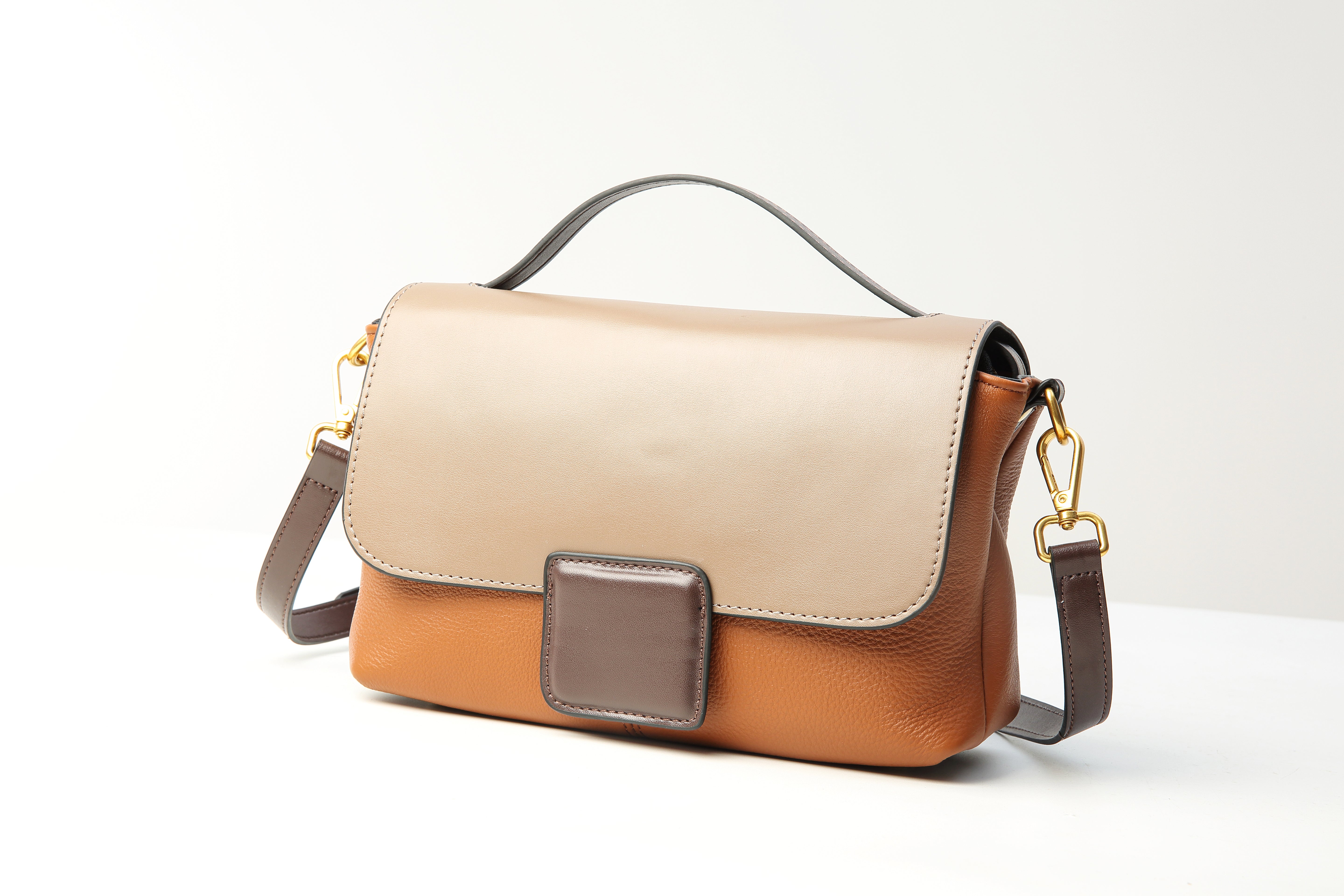 Aurora Genuine Leather Crossbody bag