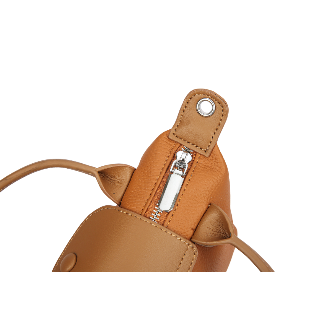 Celeste: Genuine Leather Smart cross body bag