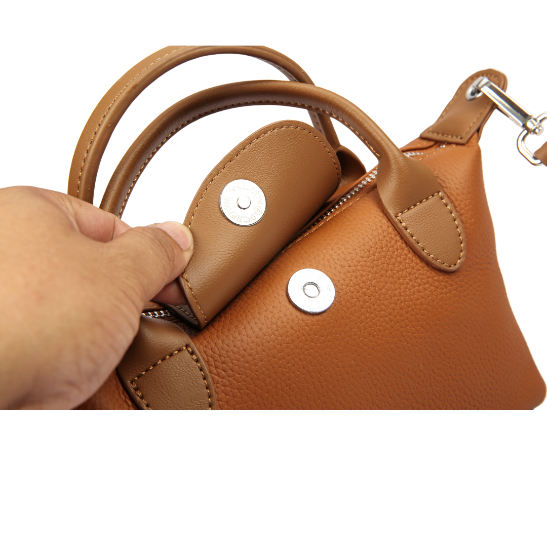 Celeste: Genuine Leather Smart cross body bag