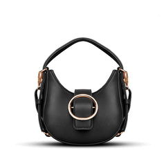 Chia Black Hobo Handbag