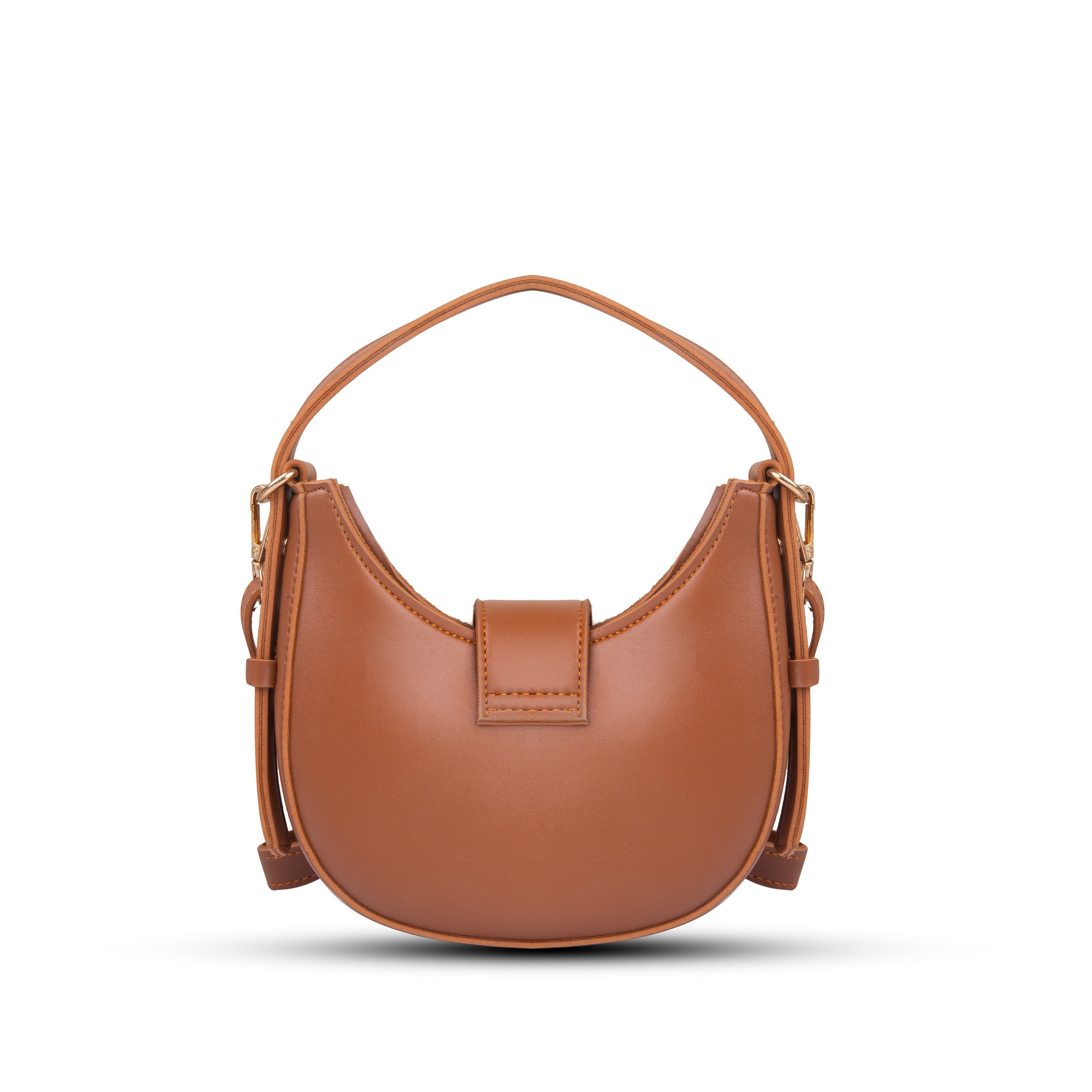 Chia Brown Hobo Handbag