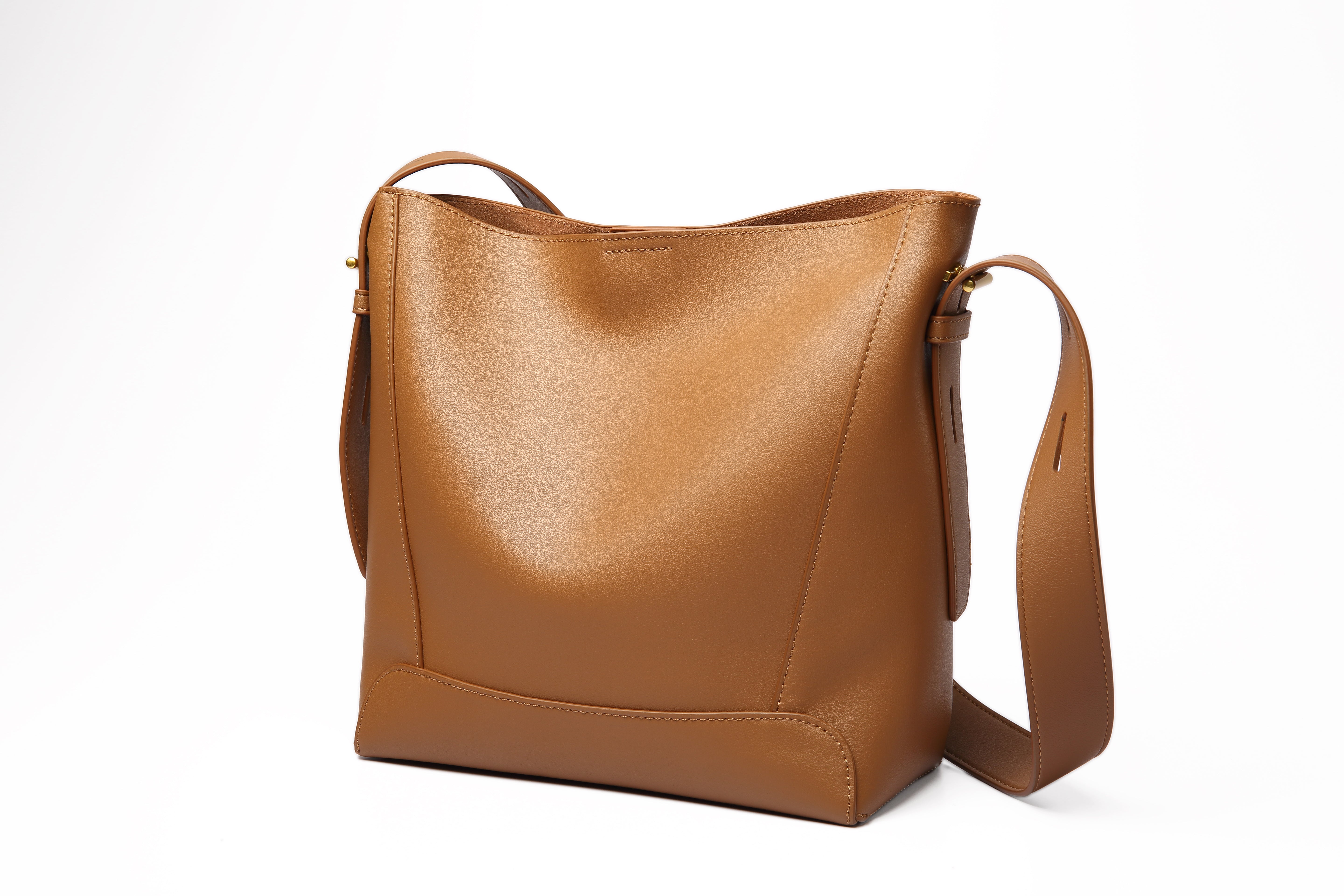 Eden Original Leather Bucket Bag or women