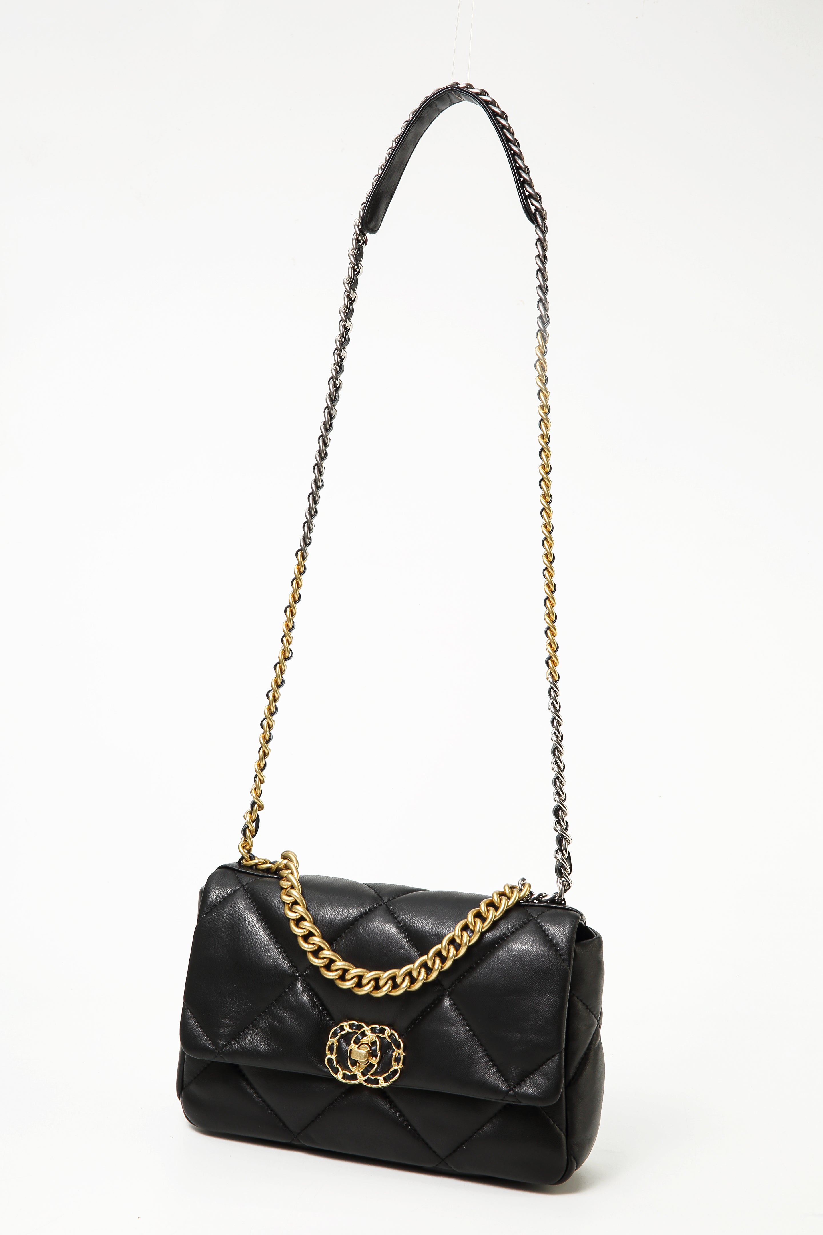 Sienna Black Sheepskin Chain Clutch Bag, High-End Light Luxury Women's Shoulder Crossbody Bag