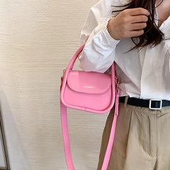 Selene Pink Small Designer Top Handle Purse Vegan Leather Handbag with Removable Crossbody Strap